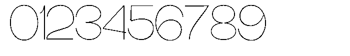 Gathia Sans  Thin Font OTHER CHARS