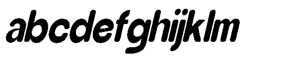 Gathime Soft Black Condensed Slant FONT