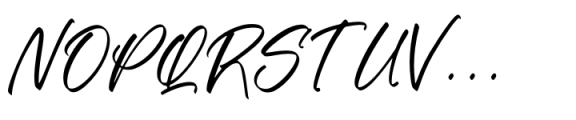 Gatmoley Regular Font UPPERCASE