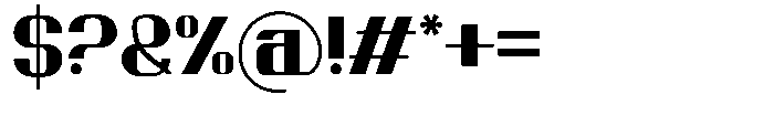 Gatofin Font OTHER CHARS