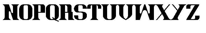 Gatofin Font UPPERCASE