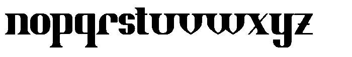Gatofin Font LOWERCASE