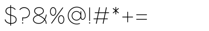 Gatte Modern Light Font OTHER CHARS