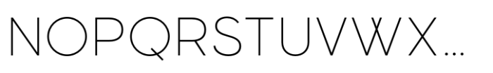 Gatte Modern Light Font UPPERCASE