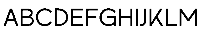 Gatte Modern Variable Font UPPERCASE