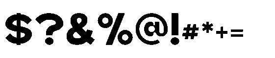 Gatte Regular Font OTHER CHARS