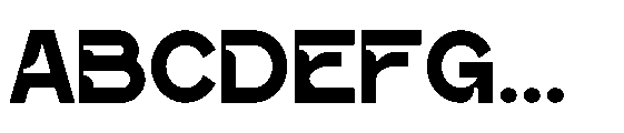 Gatte Regular Font UPPERCASE