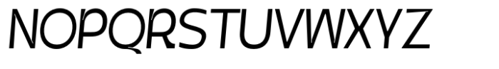 Gatur Light Italic Font UPPERCASE