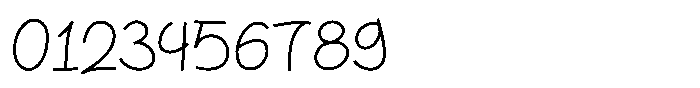 Gatyhare Thin Font OTHER CHARS