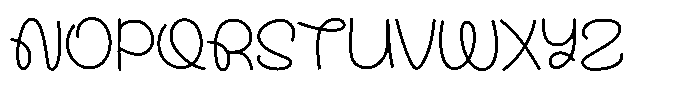 Gatyhare Thin Font UPPERCASE