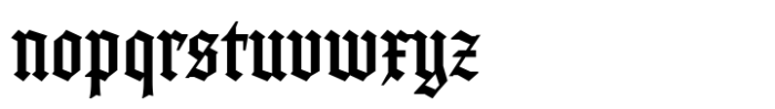 Gaudeamus Font LOWERCASE