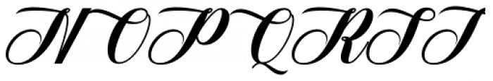 Gaulmen Script Italic Font UPPERCASE