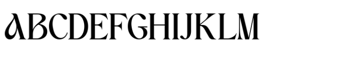 Gavelin Regular Font UPPERCASE