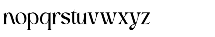 Gavelin Regular Font LOWERCASE