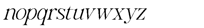 Gavielle Font LOWERCASE