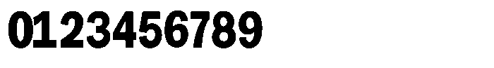 Gavion Black Condensed Font OTHER CHARS