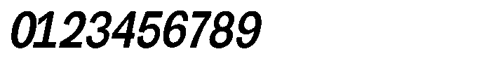 Gavion Bold Condensed Italic Font OTHER CHARS