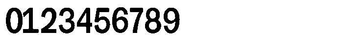 Gavion Bold Condensed Font OTHER CHARS
