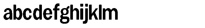 Gavion Bold Condensed FONT
