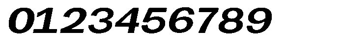Gavion Bold Expanden Italic Font OTHER CHARS