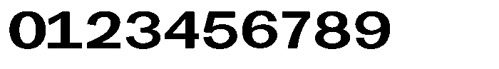 Gavion Bold Expanden Font OTHER CHARS
