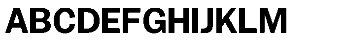 Gavion Bold Font UPPERCASE