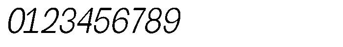 Gavion Condensed Italic Font OTHER CHARS