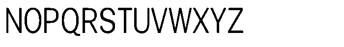 Gavion Condensed Font UPPERCASE