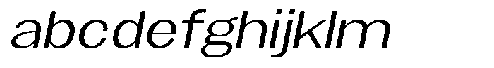 Gavion Expanden Italic FONT