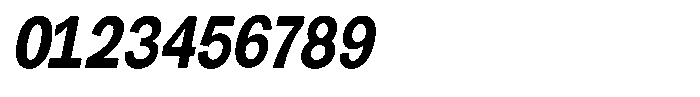 Gavion Extra Bold Condensed Italic Font OTHER CHARS
