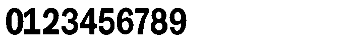 Gavion Extra Bold Condensed Font OTHER CHARS