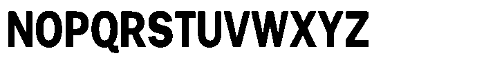 Gavion Extra Bold Condensed Font UPPERCASE