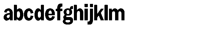 Gavion Extra Bold Condensed FONT