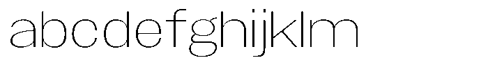 Gavion Extra Light Expanden FONT