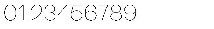 Gavion Extra Light Font OTHER CHARS