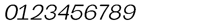 Gavion Italic Font OTHER CHARS