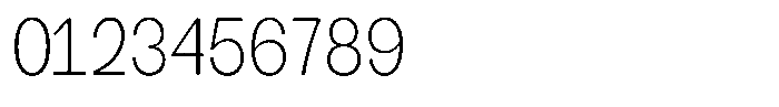 Gavion Light Condensed Font OTHER CHARS