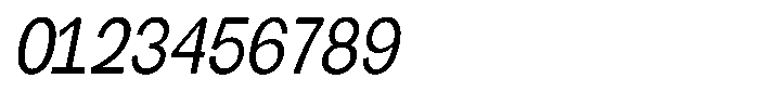Gavion Medium Condensed Italic Font OTHER CHARS