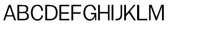 Gavion Regular Font UPPERCASE