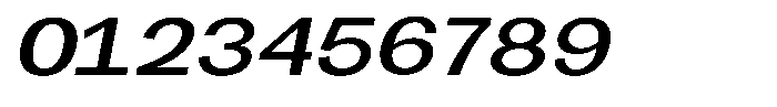 Gavion Semi Bold Expanden Italic Font OTHER CHARS