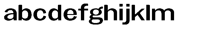 Gavion Semi Bold Expanden FONT