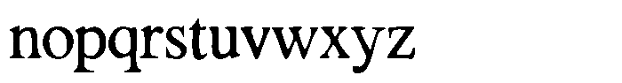 Gayalie Swimwear Serif Regular Font LOWERCASE