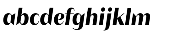 Gayatri Extra Bold Italic Font LOWERCASE