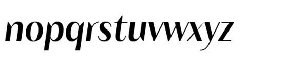 Gayatri Medium Italic Font LOWERCASE