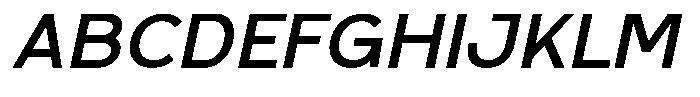 Gayen Italic Font UPPERCASE