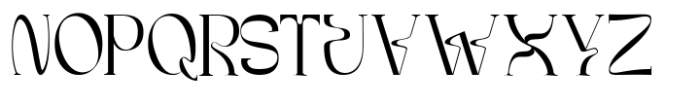 Gaykin Font UPPERCASE