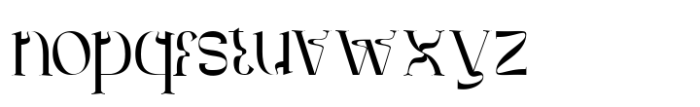 Gaykin Font LOWERCASE