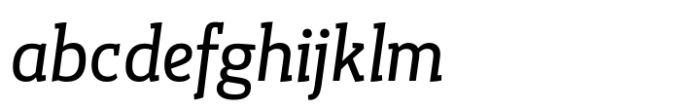 Gazeta Slab Italic FONT