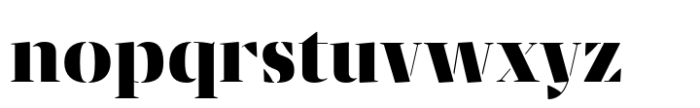 Gazeta Stencil Ds Extra Bold Font LOWERCASE