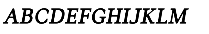 Gazi Bold Narrow Italic Font UPPERCASE